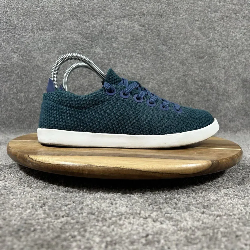 Allbirds TP Tree Piper Women Size 7 Blue Green Wool Athletic Running Shoes Used